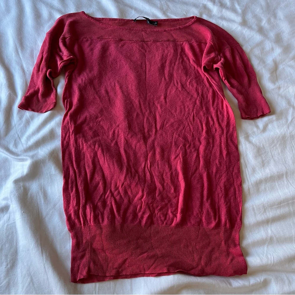 Bundle for free The Limited tunic length deep pink top S
